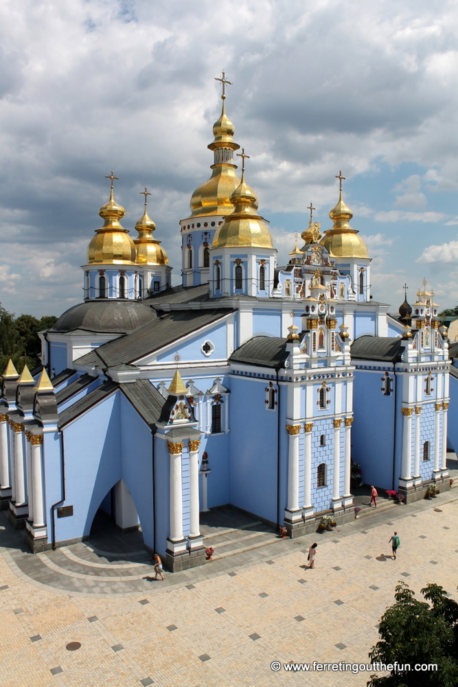 St Michael's Golden Domed Monastery in Kyiv, Ukraine