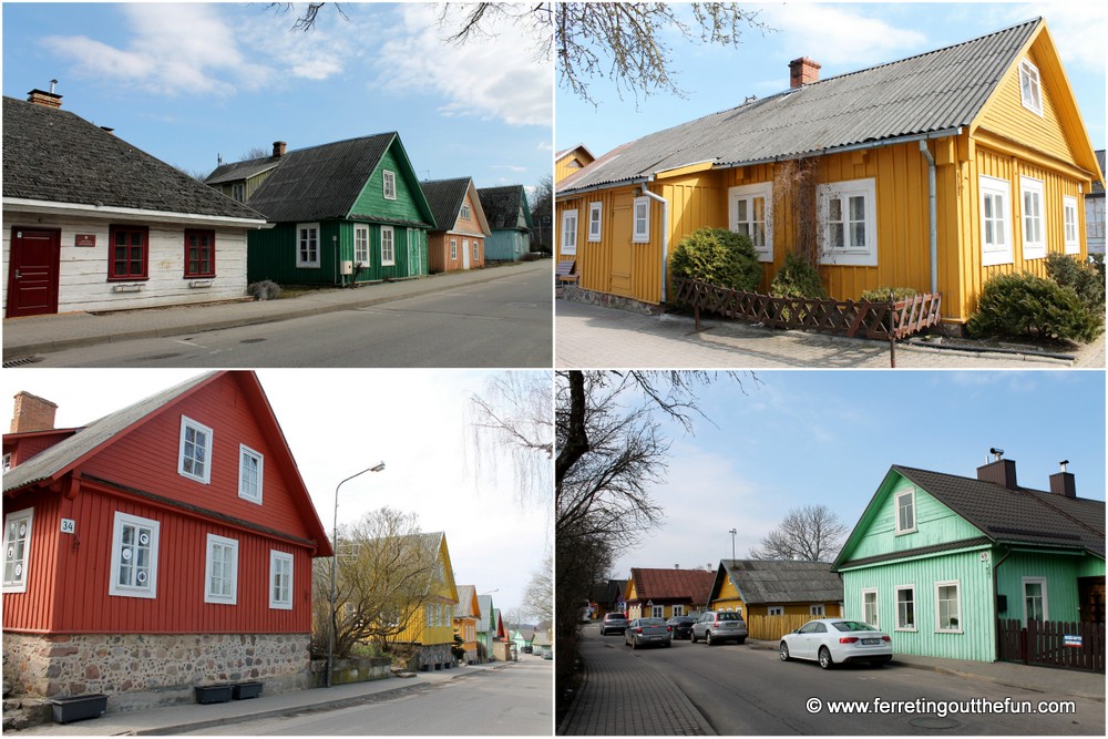 trakai lithuania wooden architecture