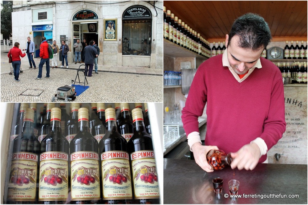 Lisbon A Ginjinha Bar