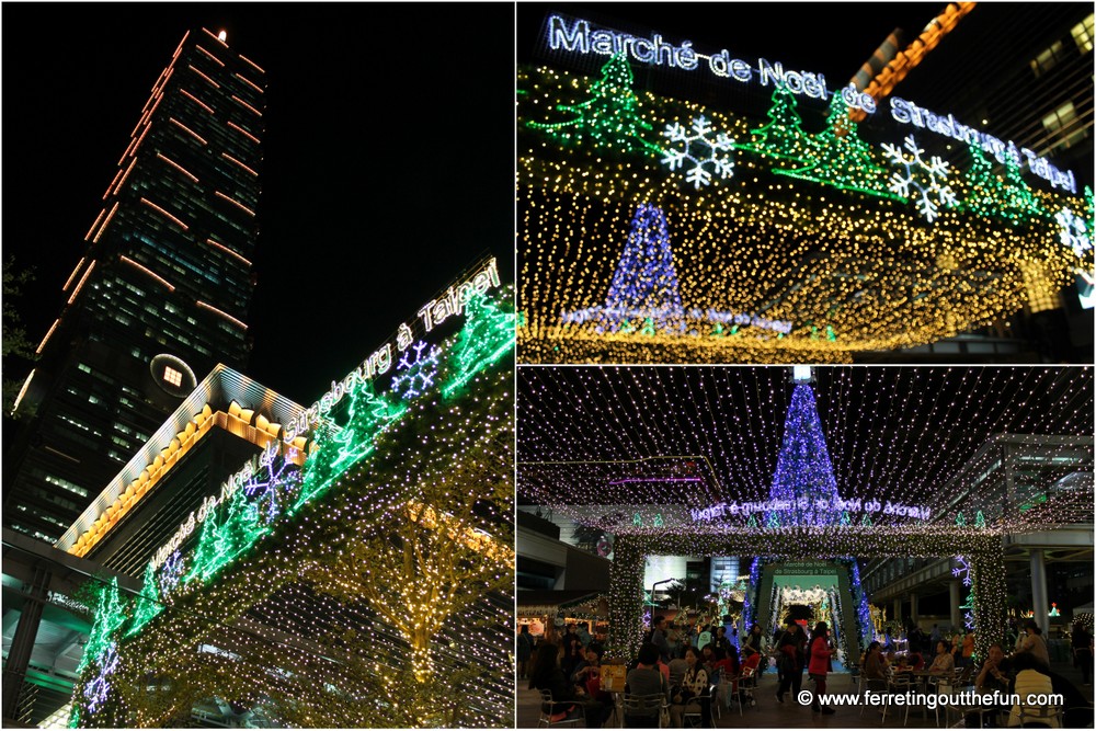 taipei 101 christmas market