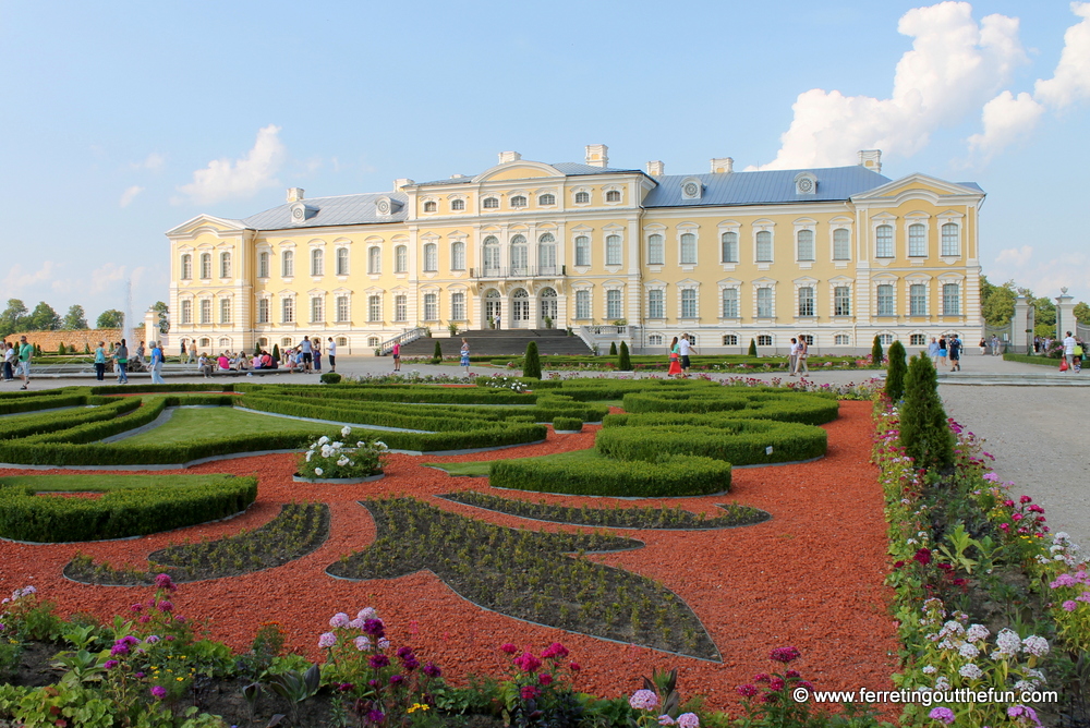 rundale palace latvia