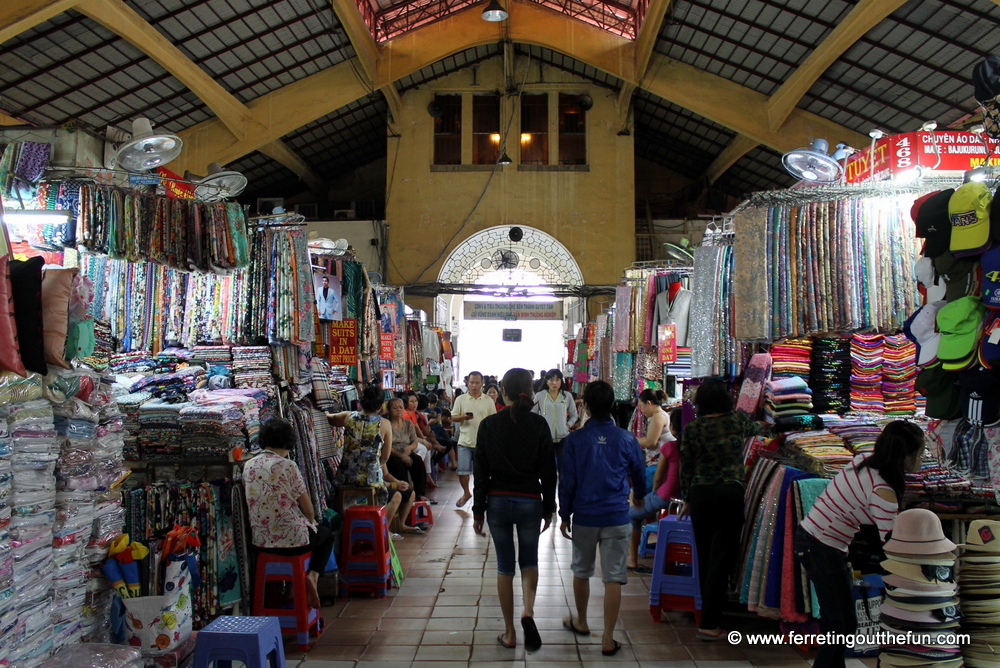 ben thanh market ho chi minh city