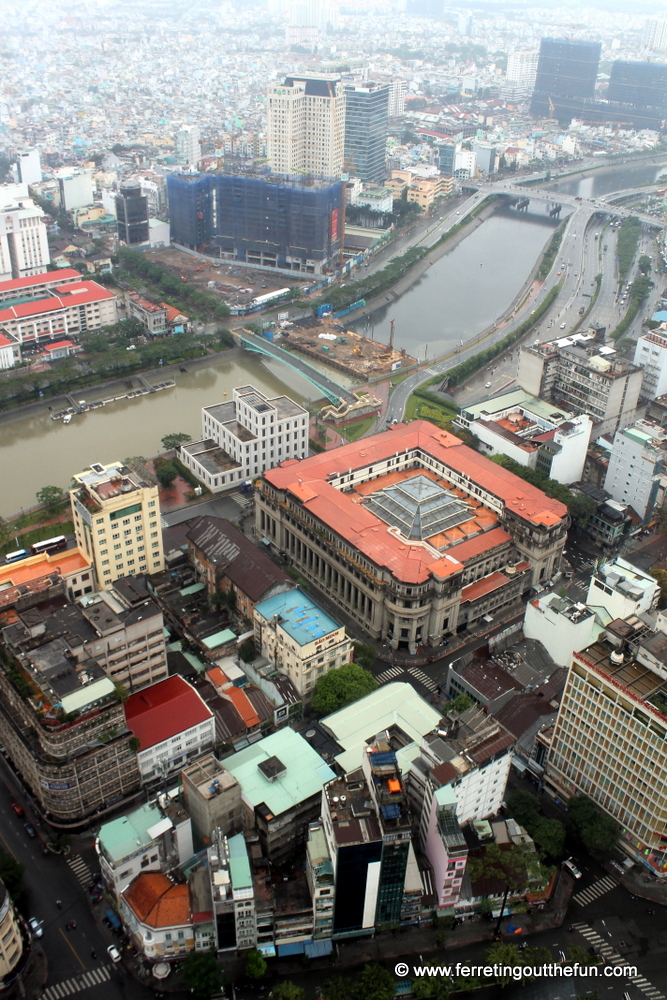 View of Saigon from Bitexco Financial Tower