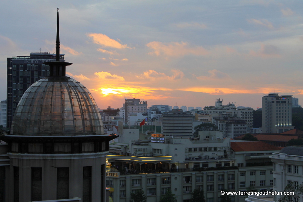 saigon sunset