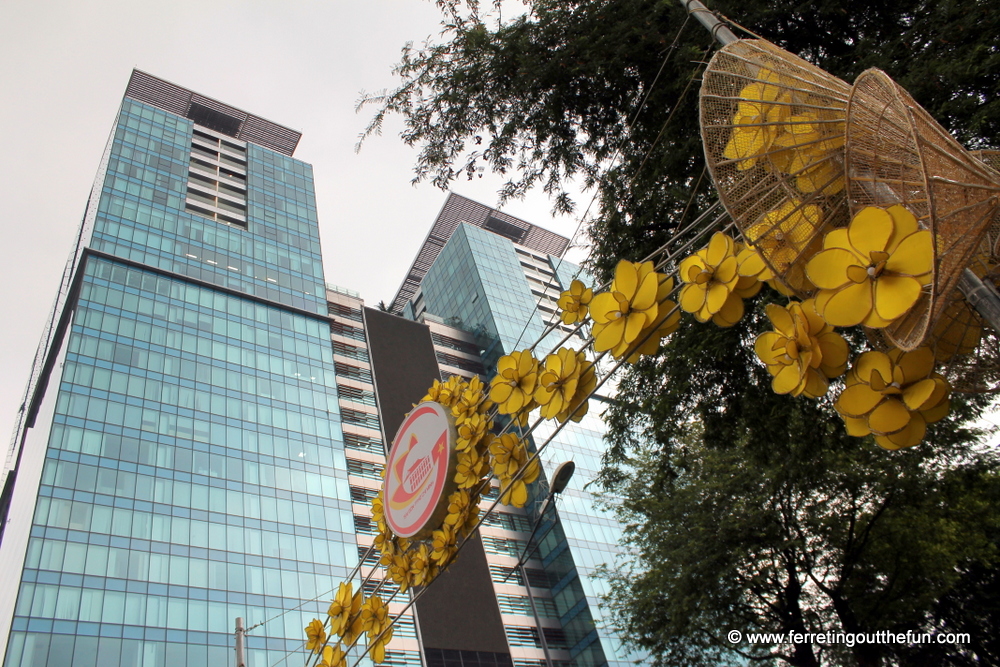 ho chi minh city tet decorations