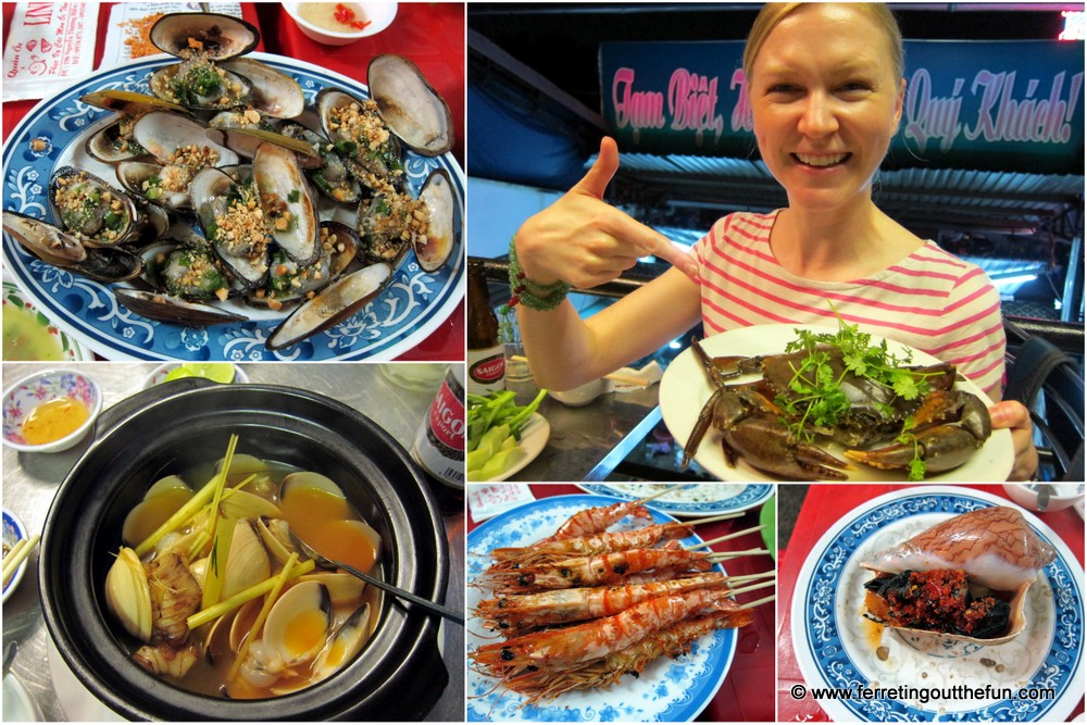 saigon street eats seafood tour