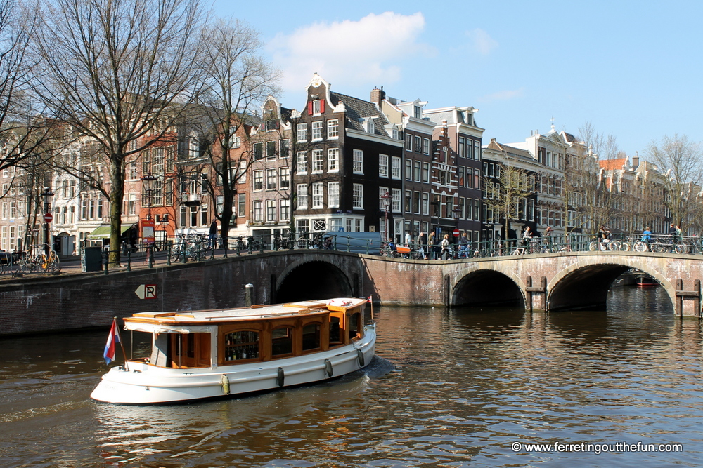 amsterdam canal boat ride