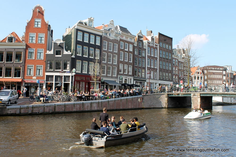amsterdam canal boat