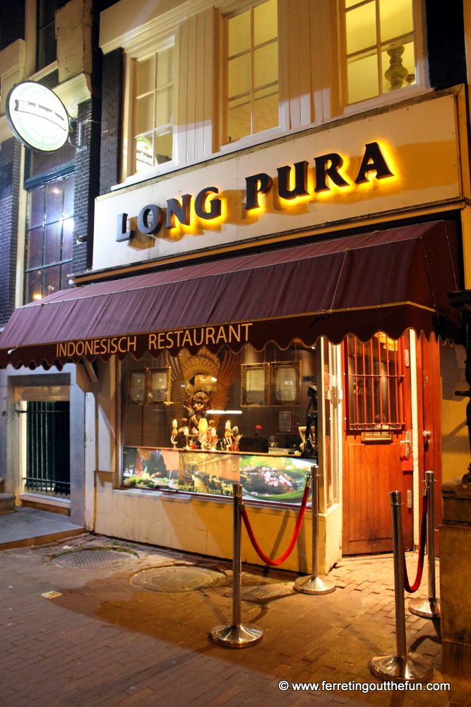 Long Pura Indonesian Restaurant Amsterdam