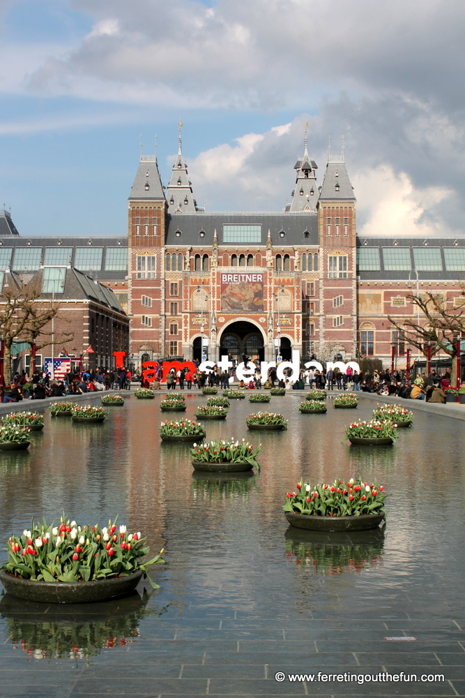 The Rijksmuseum in Amsterdam, Netherlands
