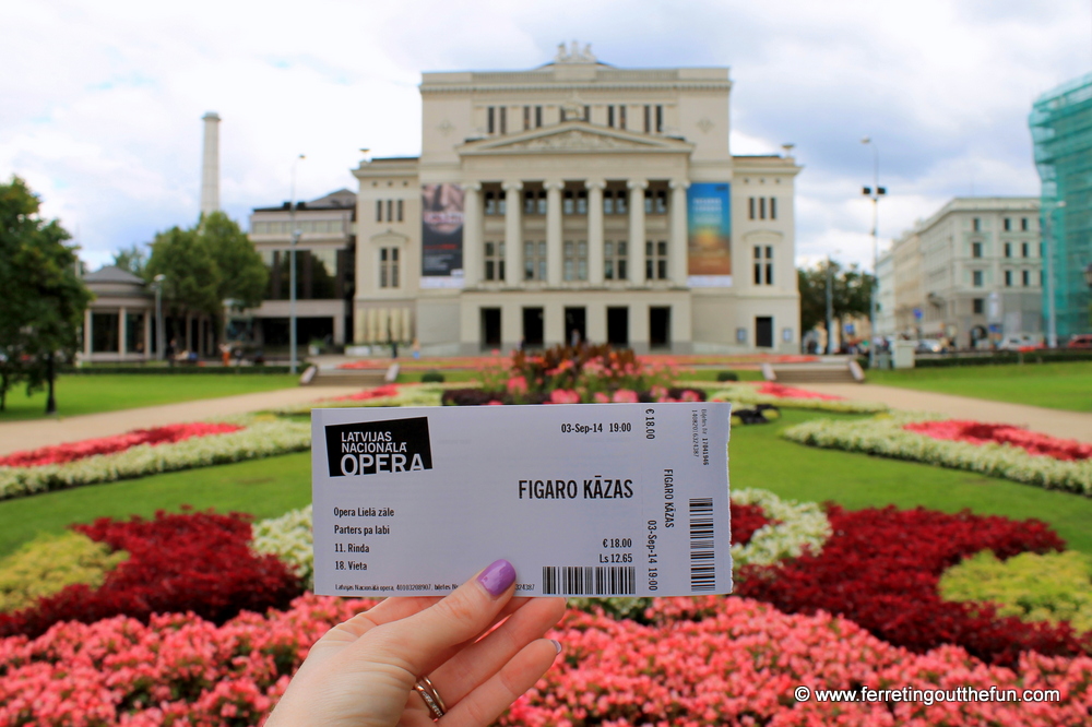 Riga opera house