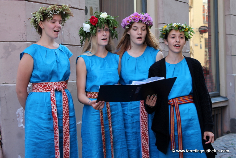 latvian women singing