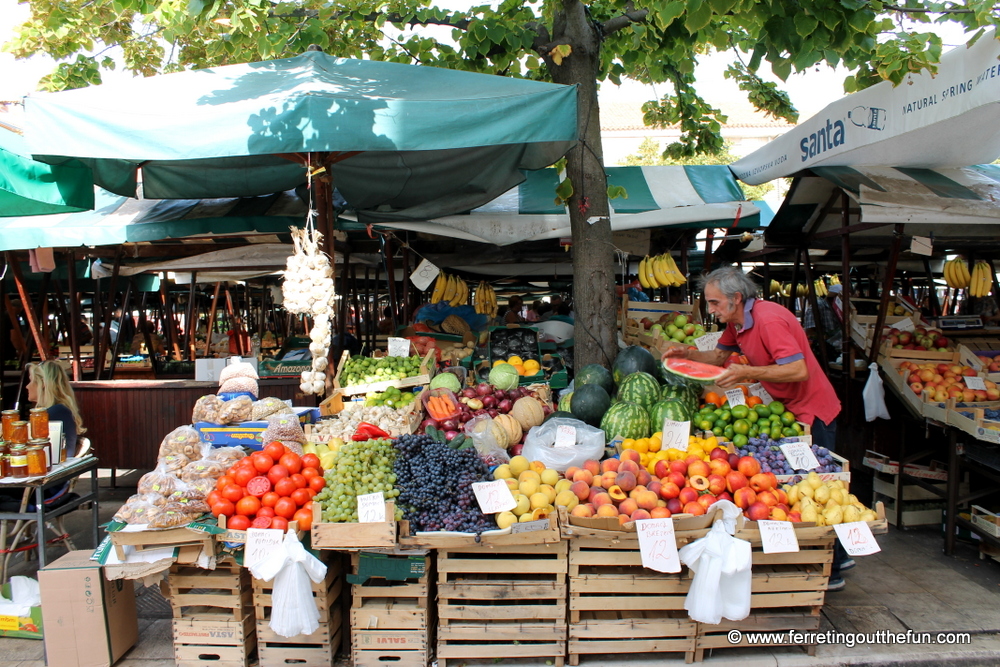 Zadar farmers market