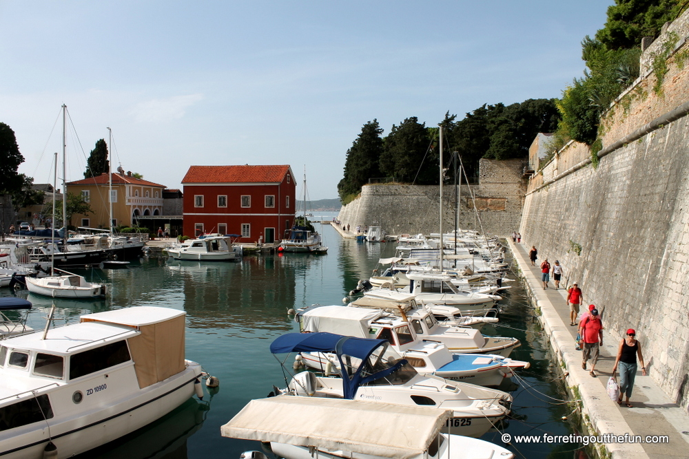 Zadar city walls