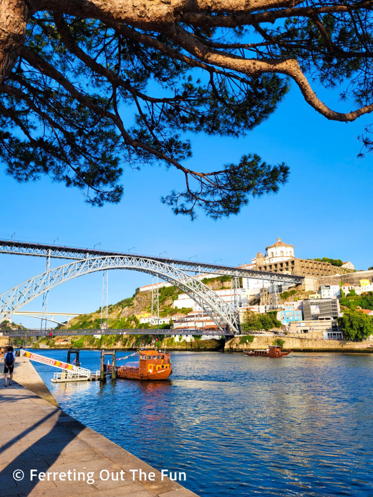 Luis I Bridge, a double-decker span across the Douro River in Porto