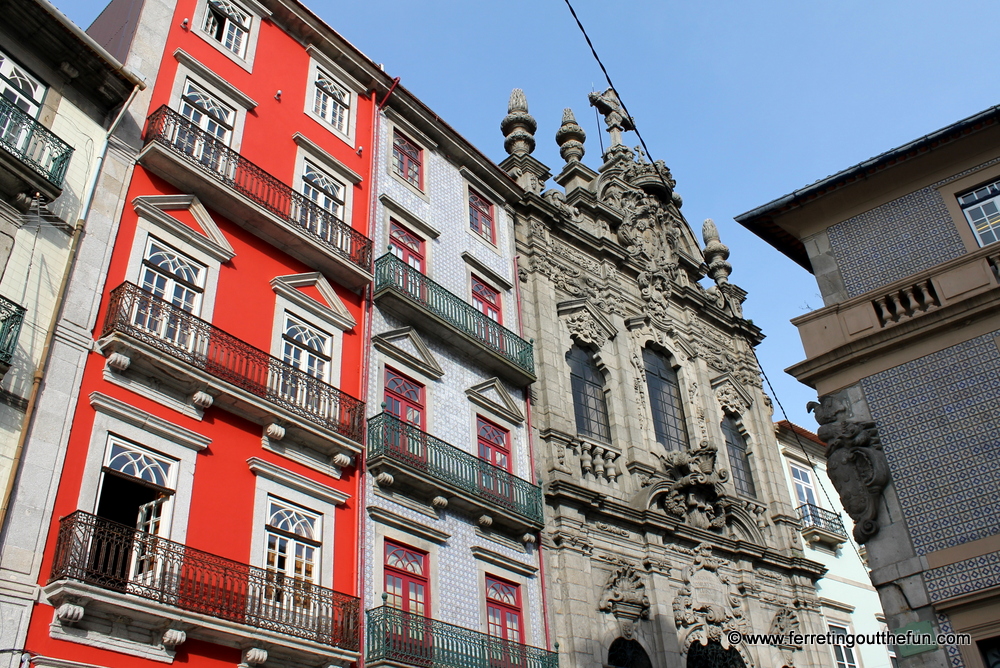 Porto colorful architecture