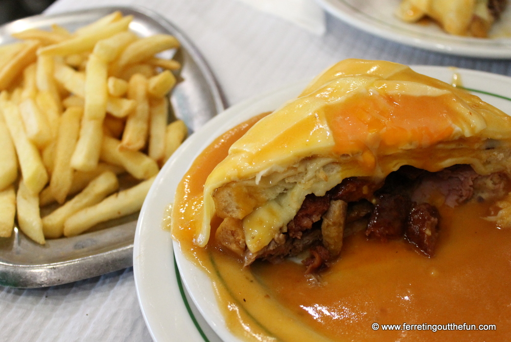 Francesinha sandwich Porto