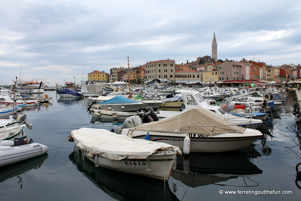 Rovinj harbor