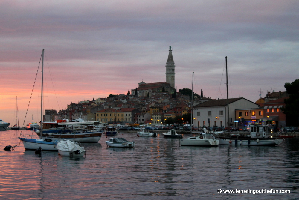 Rovinj sunset