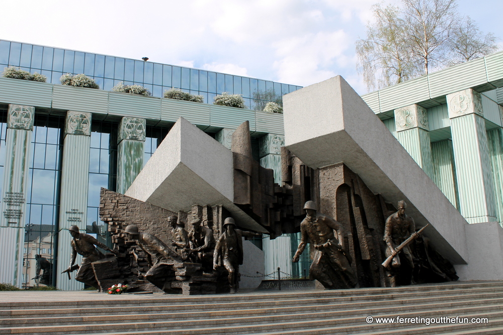 warsaw uprising monument