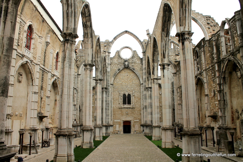 Carmo Convent ruins Lisbon