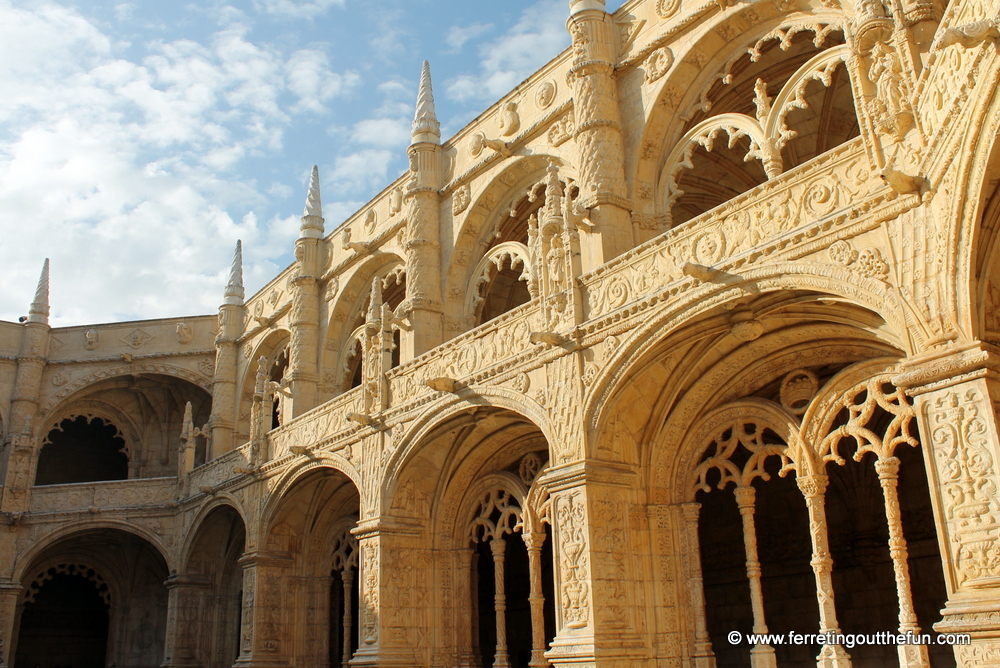 Lisbon cloisters 