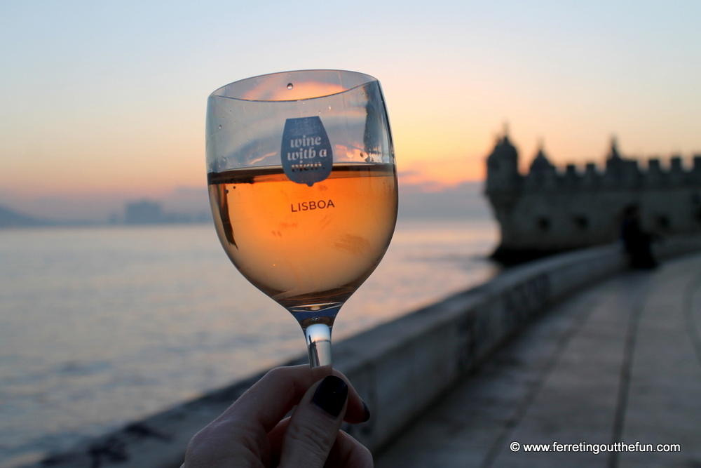 Wine with a View Belem Tower