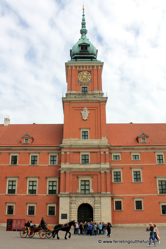 Royal Castle in Warsaw, Poland