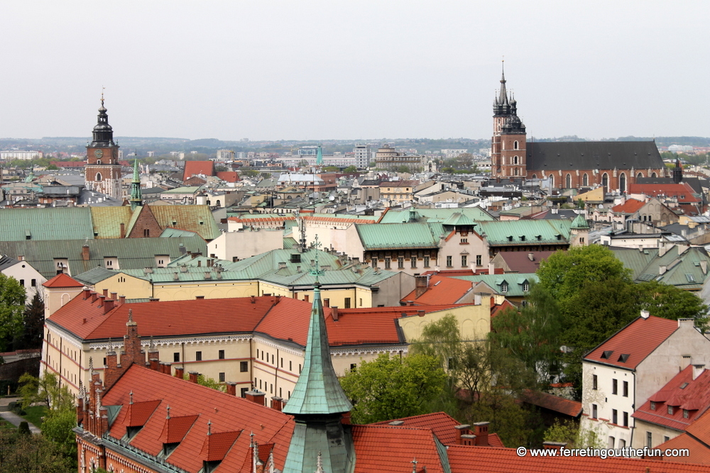 Wawel Cathedral view Krakow