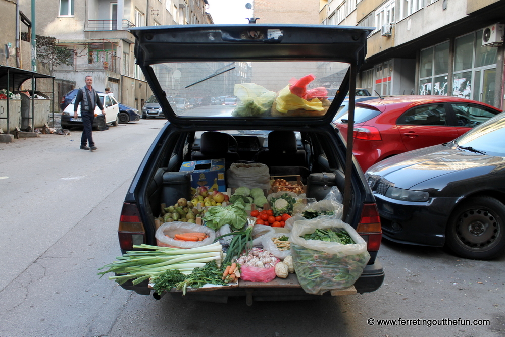 sarajevo produce market