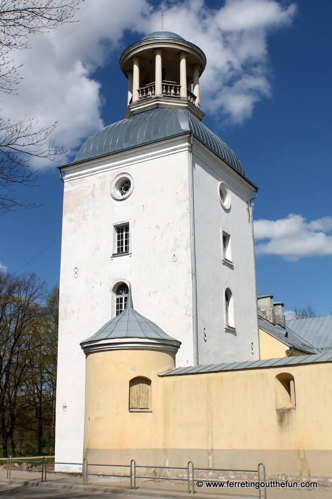 Medieval Krustpils Castle in Jekabpils, Latvia