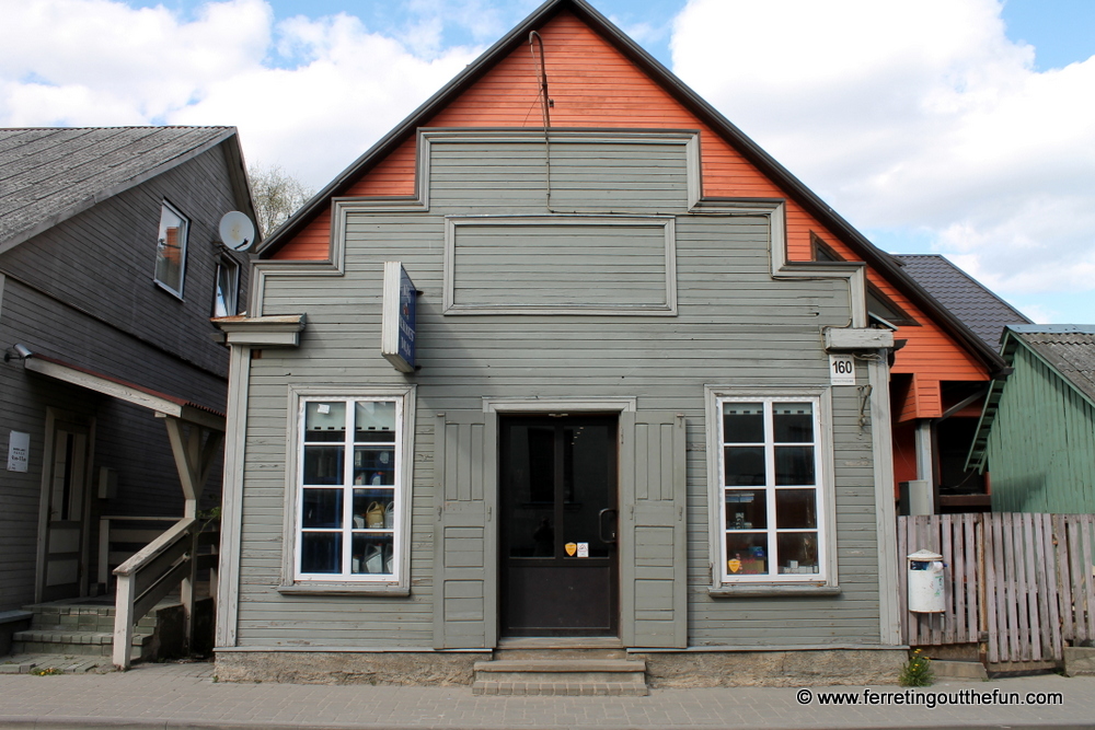 Jekabpils wooden house