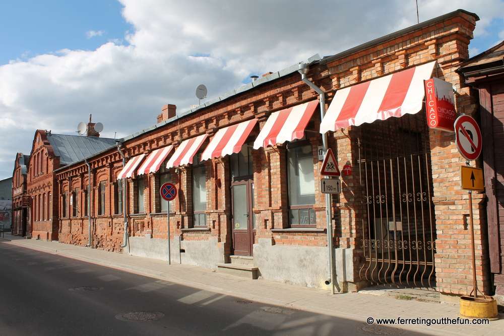 Jekabpils architecture