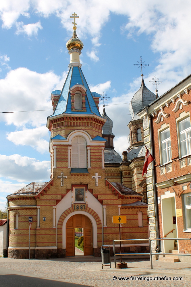 The Orthodox Church of the Holy Spirit in Jekabpils, Latvia