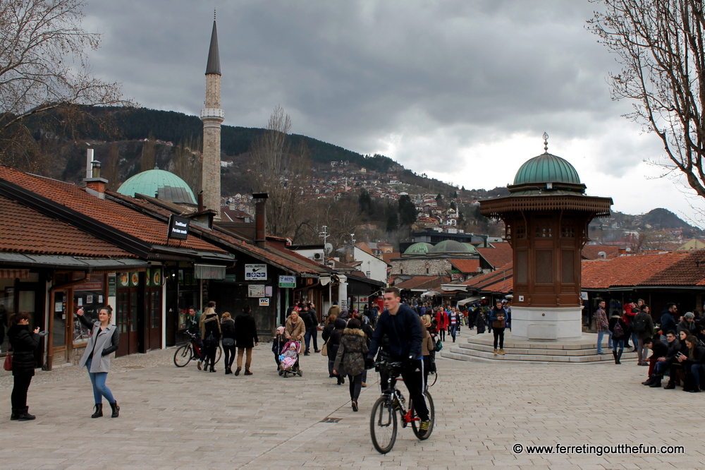 old town sarajevo bosnia