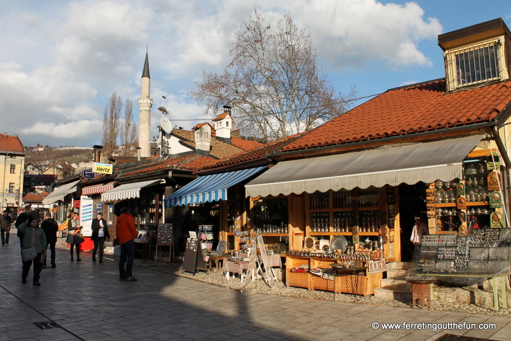old town sarajevo shops