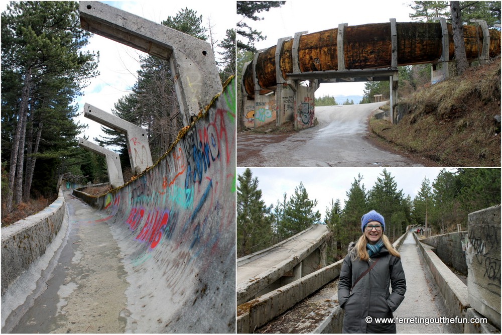 sarajevo bobsled track