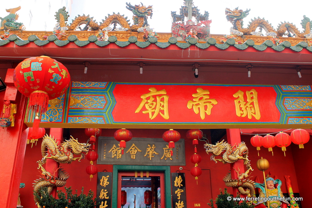 guan di temple kuala lumpur chinatown