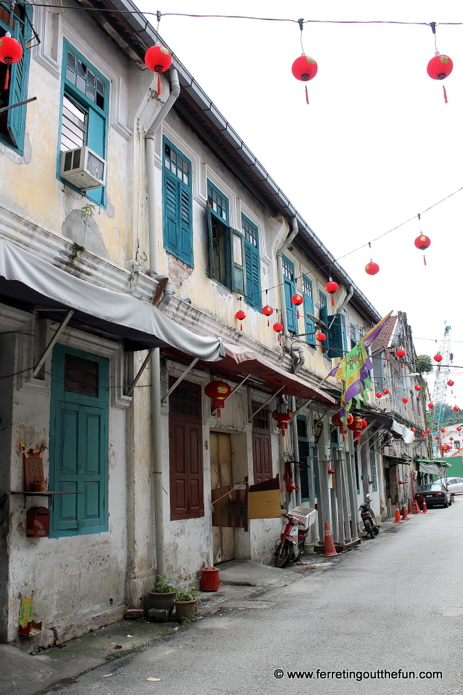 An alleyway in Kuala Lumpur's Chinatown, Malaysia