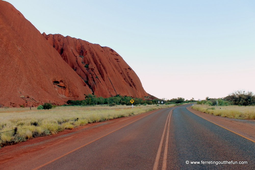 uluru desert highway