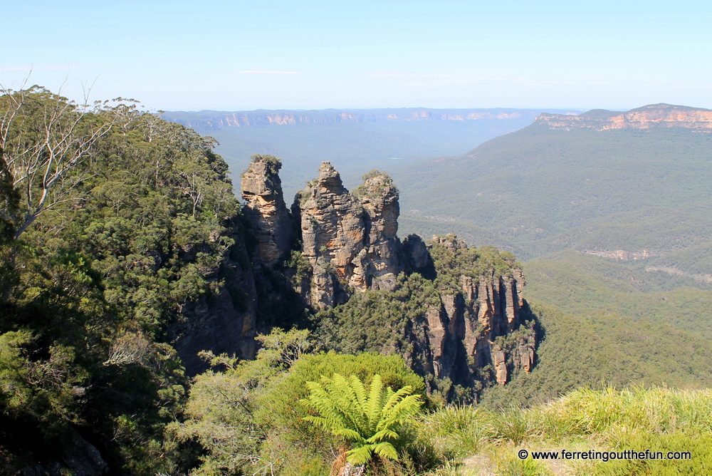 echo point lookout blue mountains