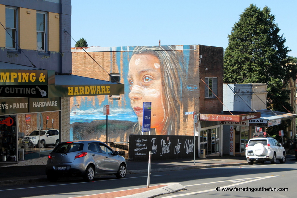 katoomba aboriginal street art