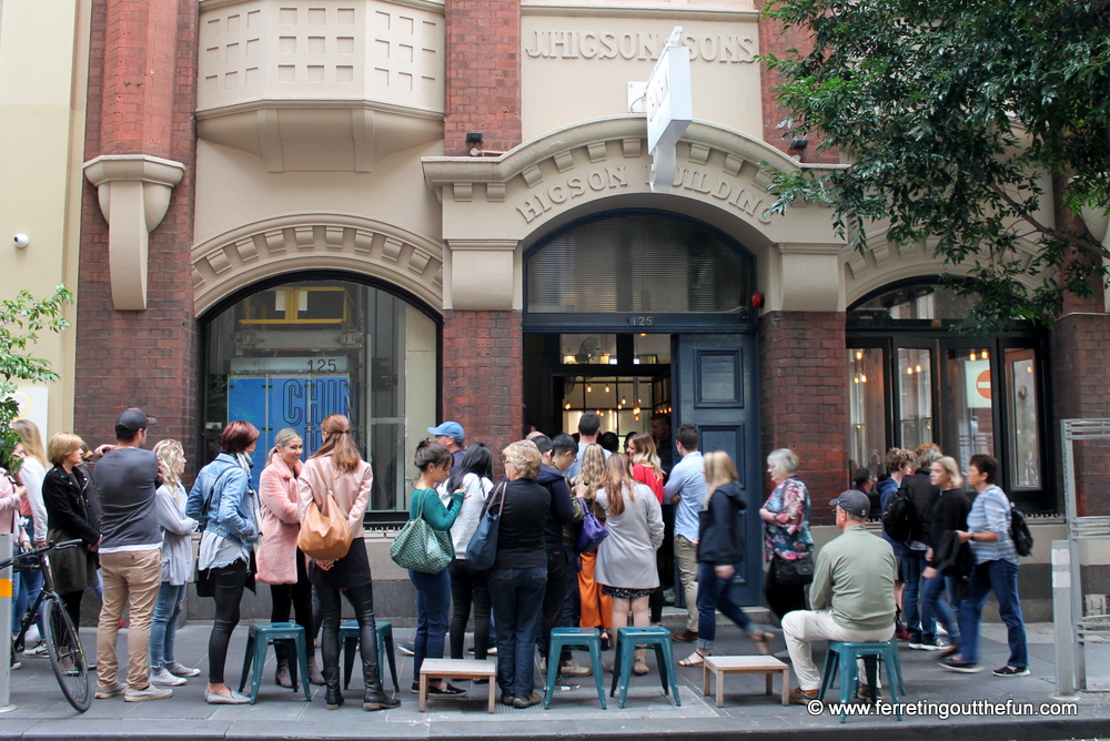 chin chin melbourne queue