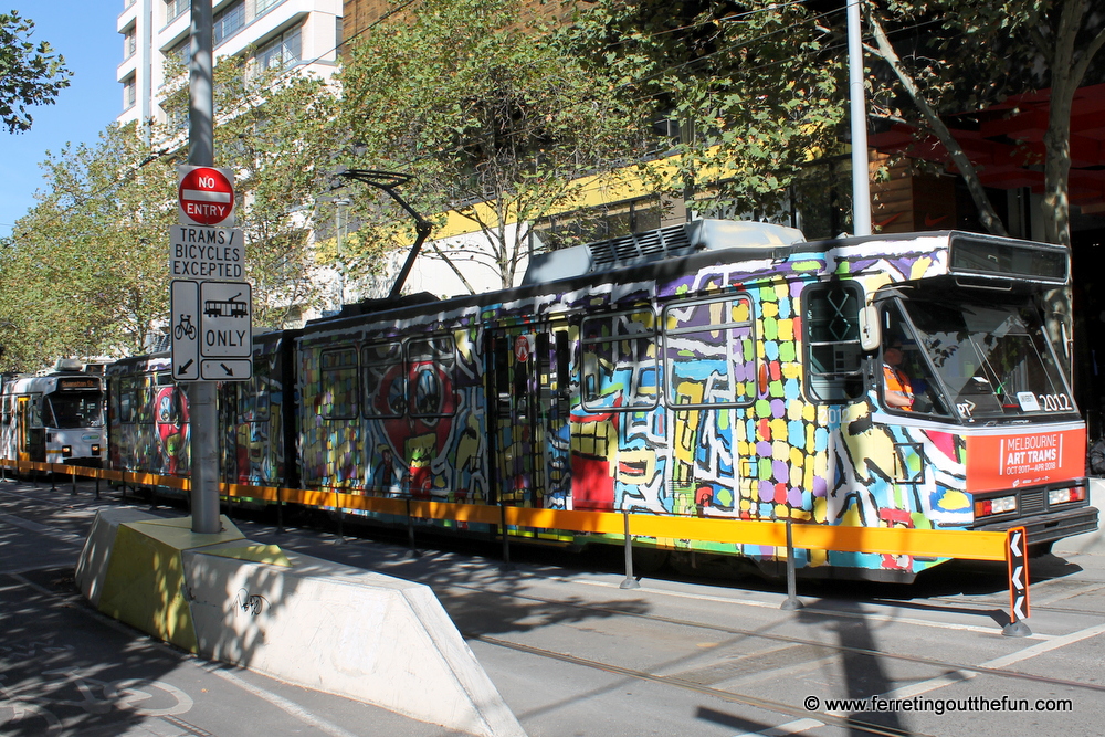 melbourne free tram zone