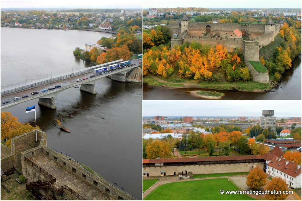 narva castle tower view