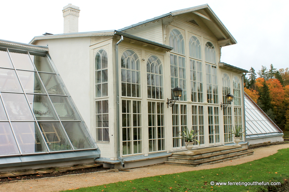 Palmse manor orangery