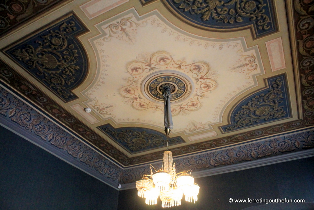 Sagadi Manor painted ceiling