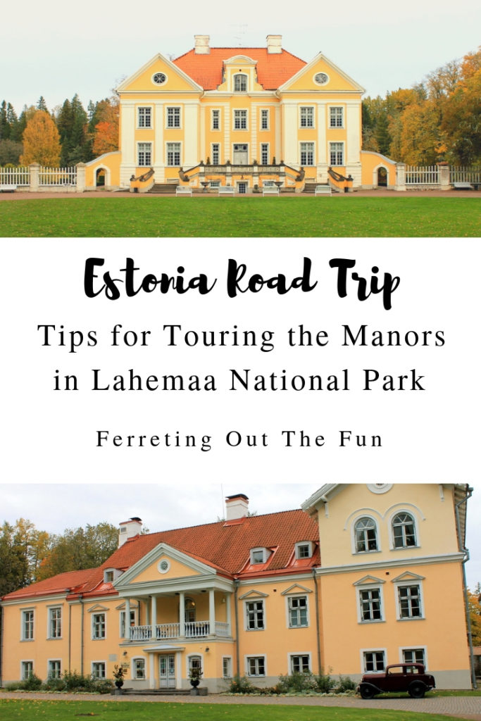 Tips for touring three beautifully restored manors in the Estonian countryside // #traveltips #Baltics #Estonia #Palmse #manorhouse #palace