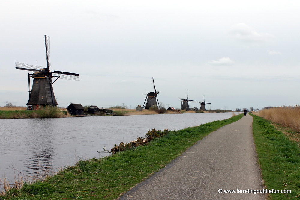 Kinderdijk bike path