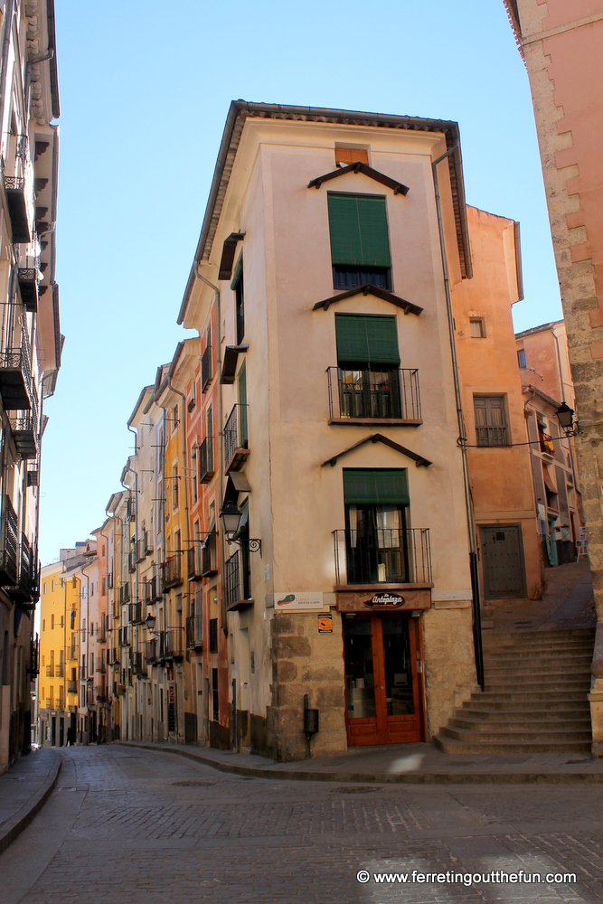 Wandering the cobbled streets of Cuenca Spain